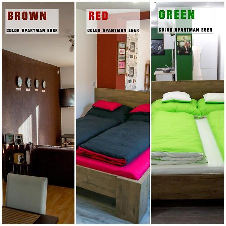 Color Apartmanok Eger Bagian luar foto