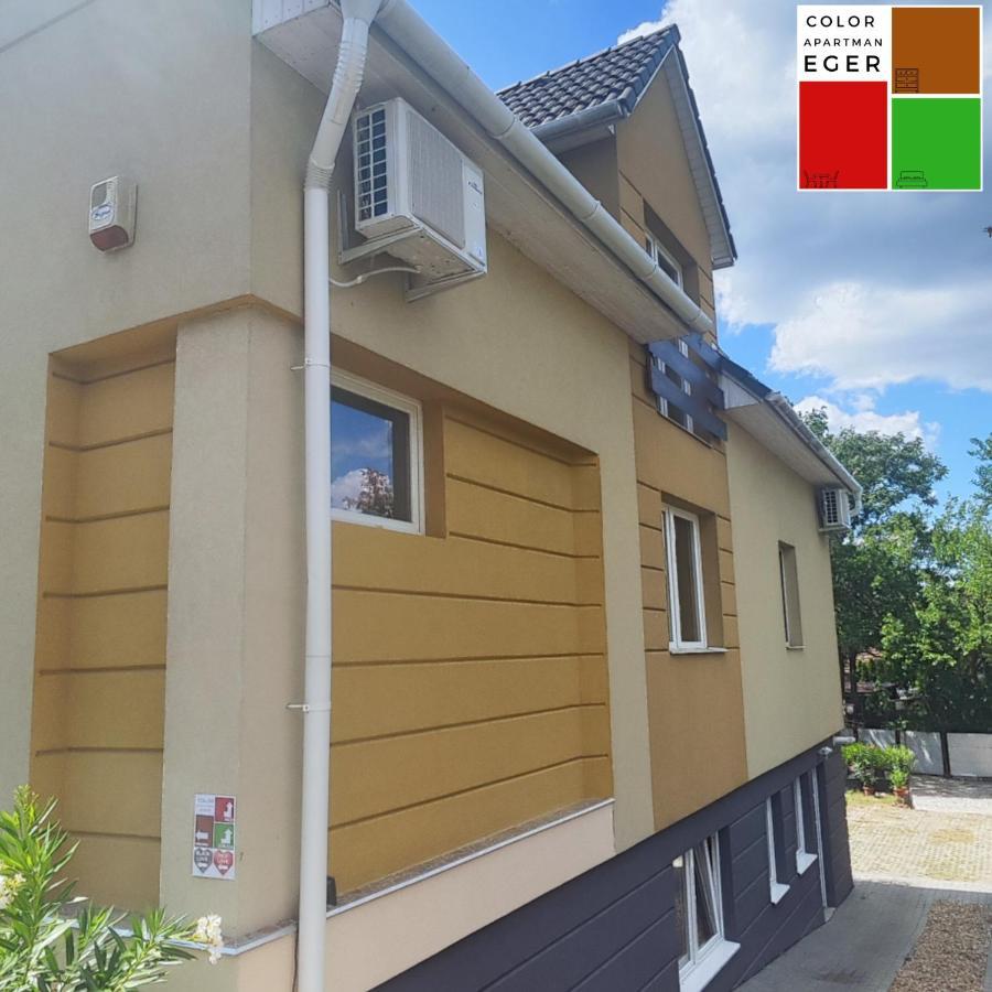 Color Apartmanok Eger Bagian luar foto