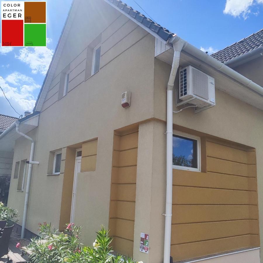 Color Apartmanok Eger Bagian luar foto
