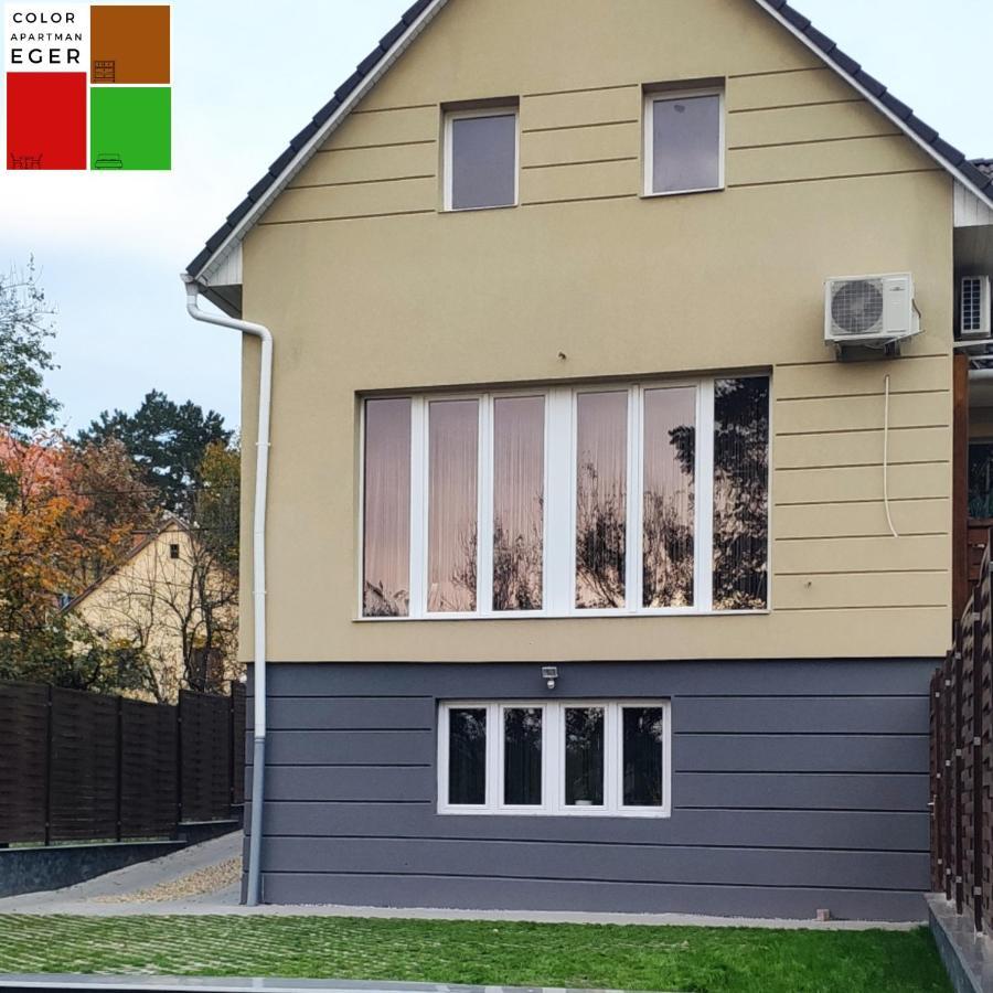 Color Apartmanok Eger Bagian luar foto